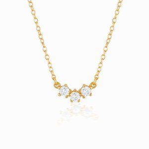 THE SILVER COLLECTIVE Mariam Rose Gold Necklace